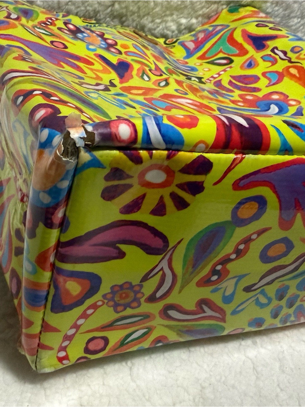 Consuela Limon Multi Floral Tote - Picture 6 of 7